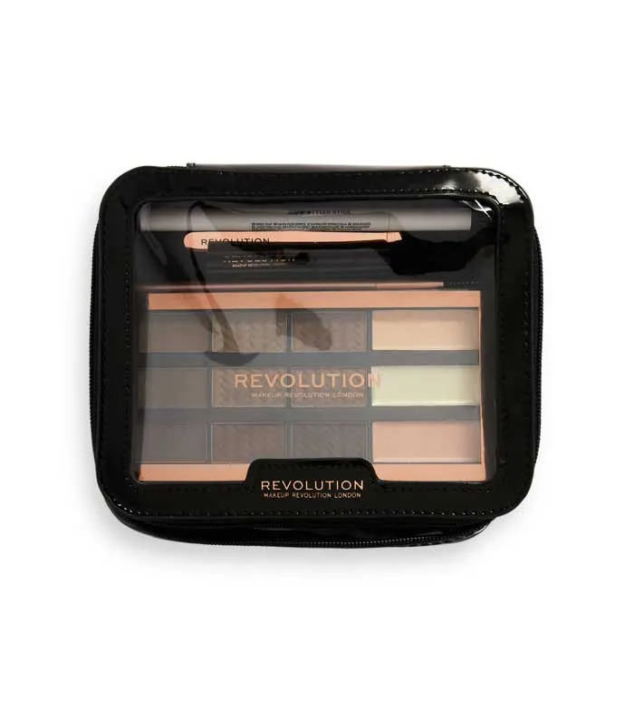 REVOLUTION  SET DE REGALO THE EVERYTHING BROW KIT