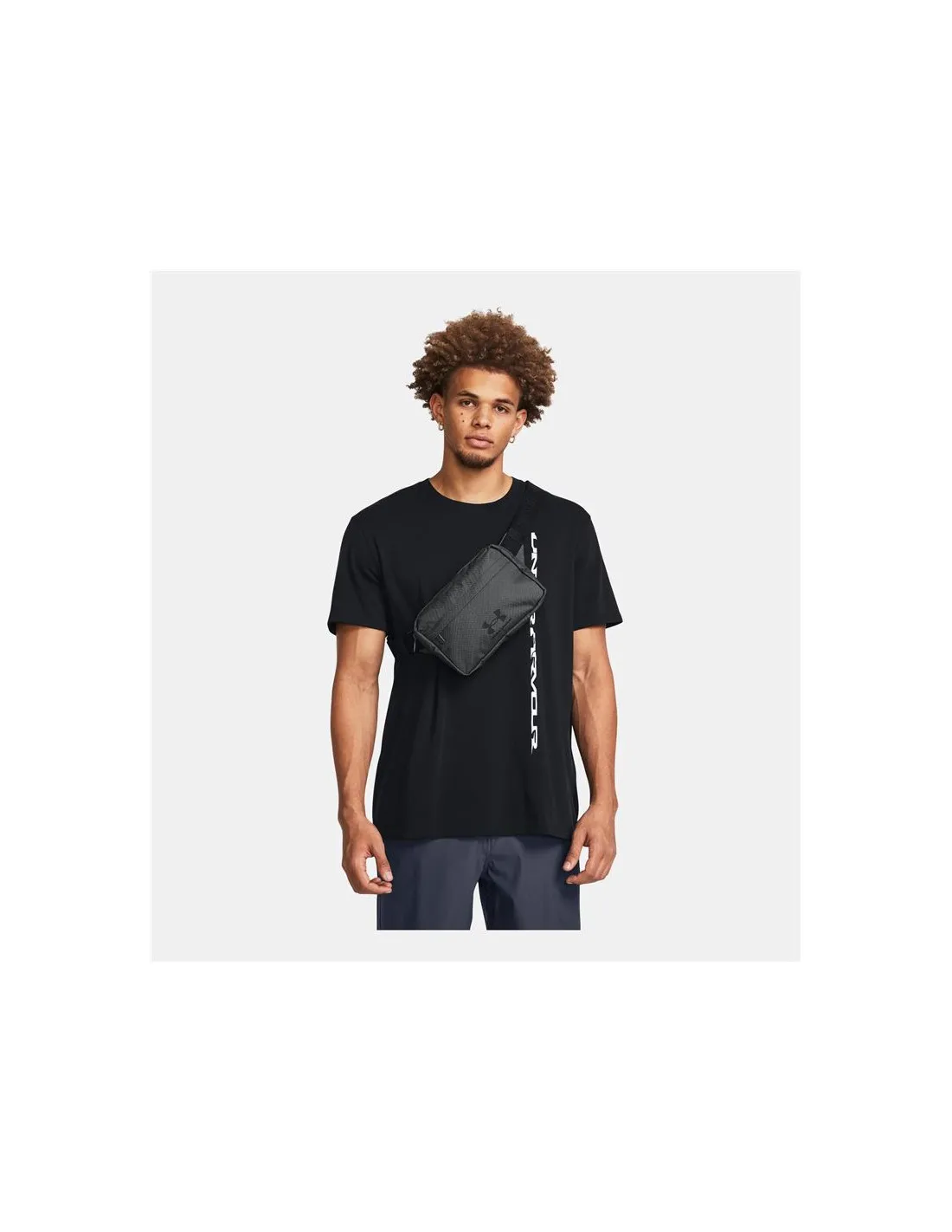 Riñonera de Fitness Under Armour Loudon Lite Gris