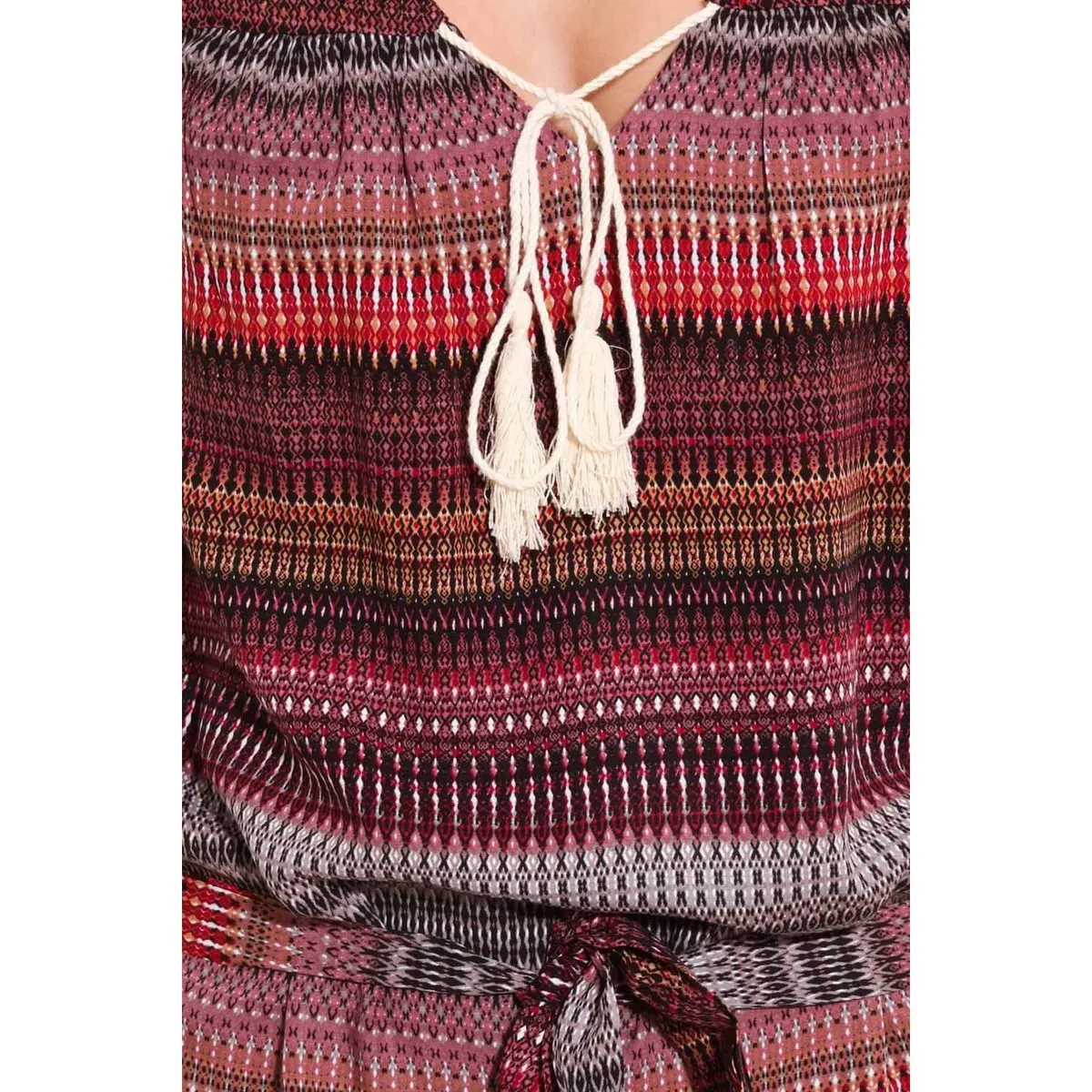 Robe Bambou Rose Multi