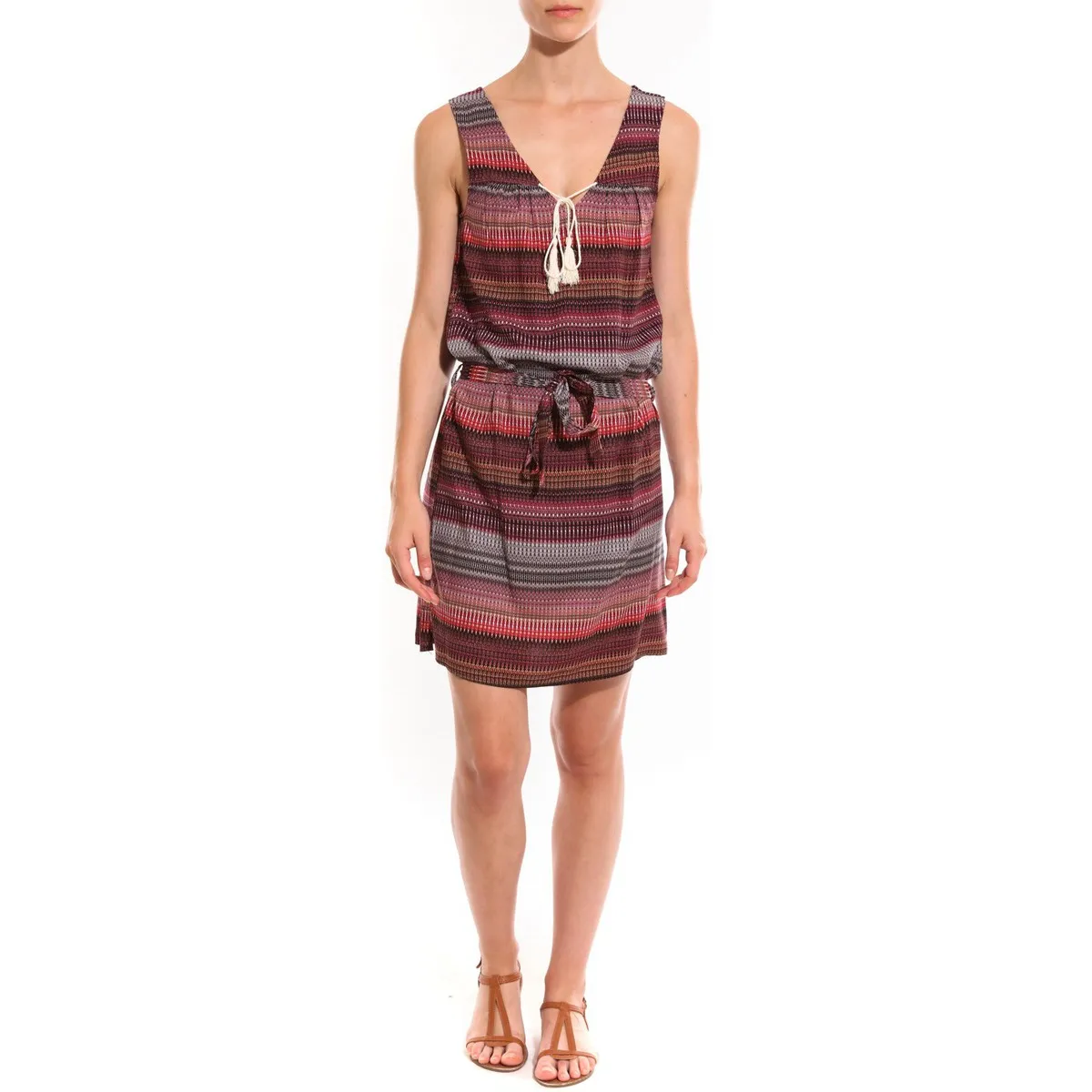 Robe Bambou Rose Multi