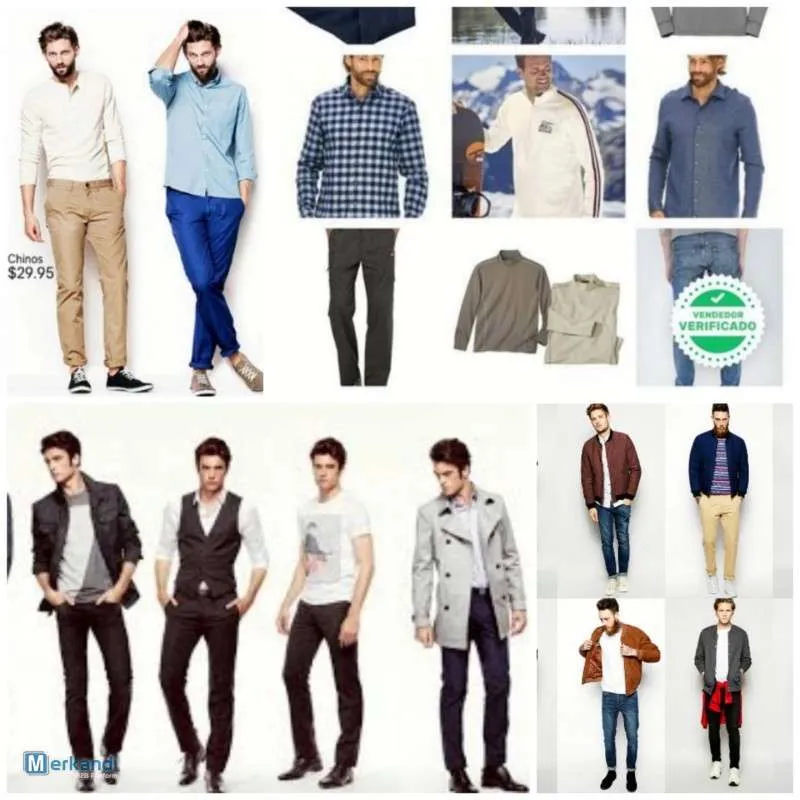 ROPA Y CALZADO AL POR MAYOR PARA EXPORTACIóN  CONTENEDOR 20 PIES REF. 1106001  MIX DE PRODUCTOS DE MODA