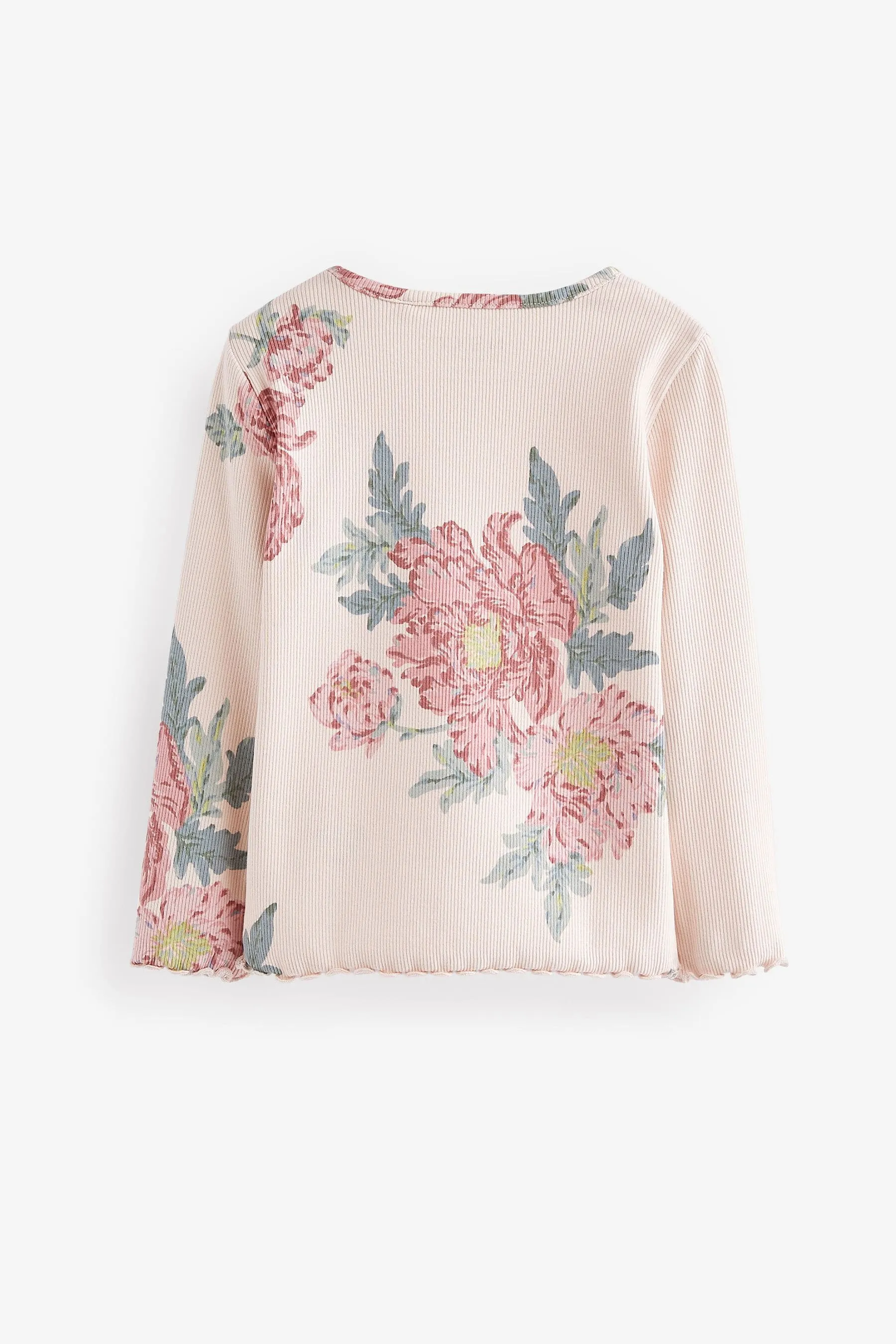 ROSA FLORAL  PACK 5 DE CAMISETAS DE MANGA LARGA (3 MESES  7 AñOS)