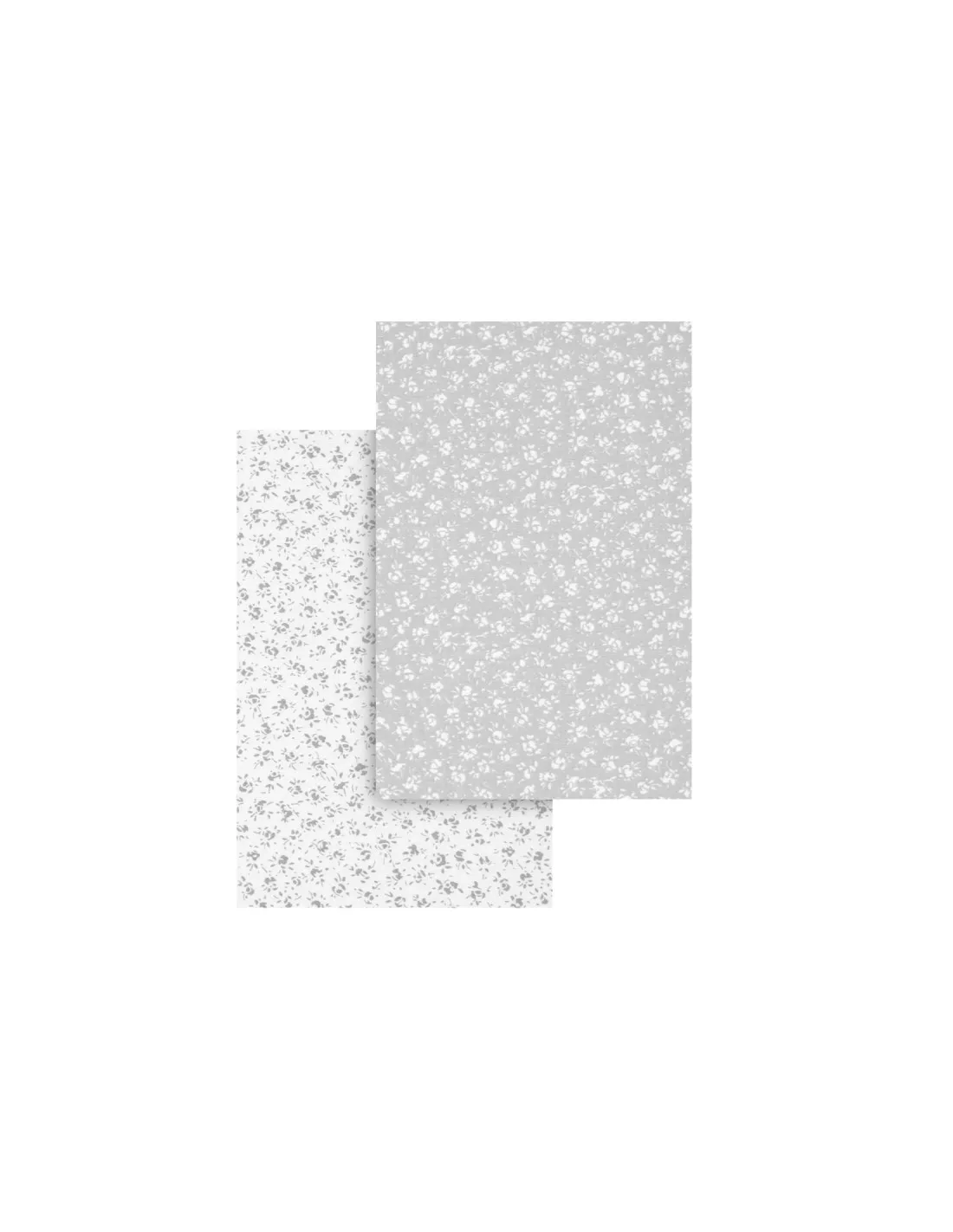 Sabana bajera de cuna 60 pack Liberty gris de Cambrass