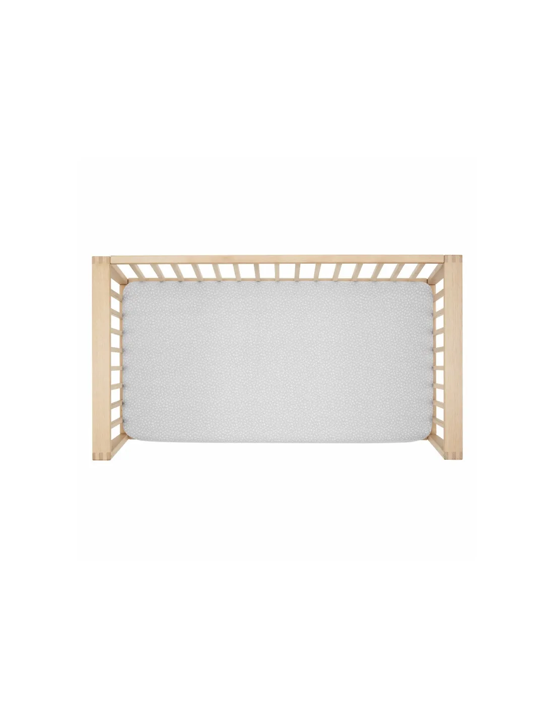 Sabana bajera de cuna 60 pack Liberty gris de Cambrass