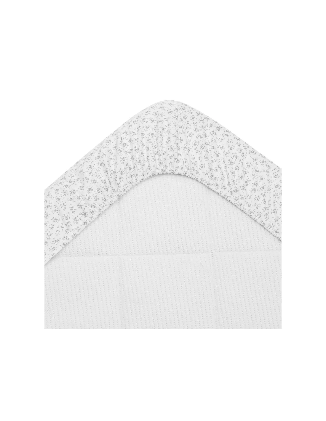 Sabana bajera de cuna 60 pack Liberty gris de Cambrass