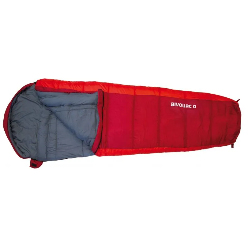SACO DE DORMIR FRENDO BIVOUAC 0 (DERECHA  ROJO/NARANJA)