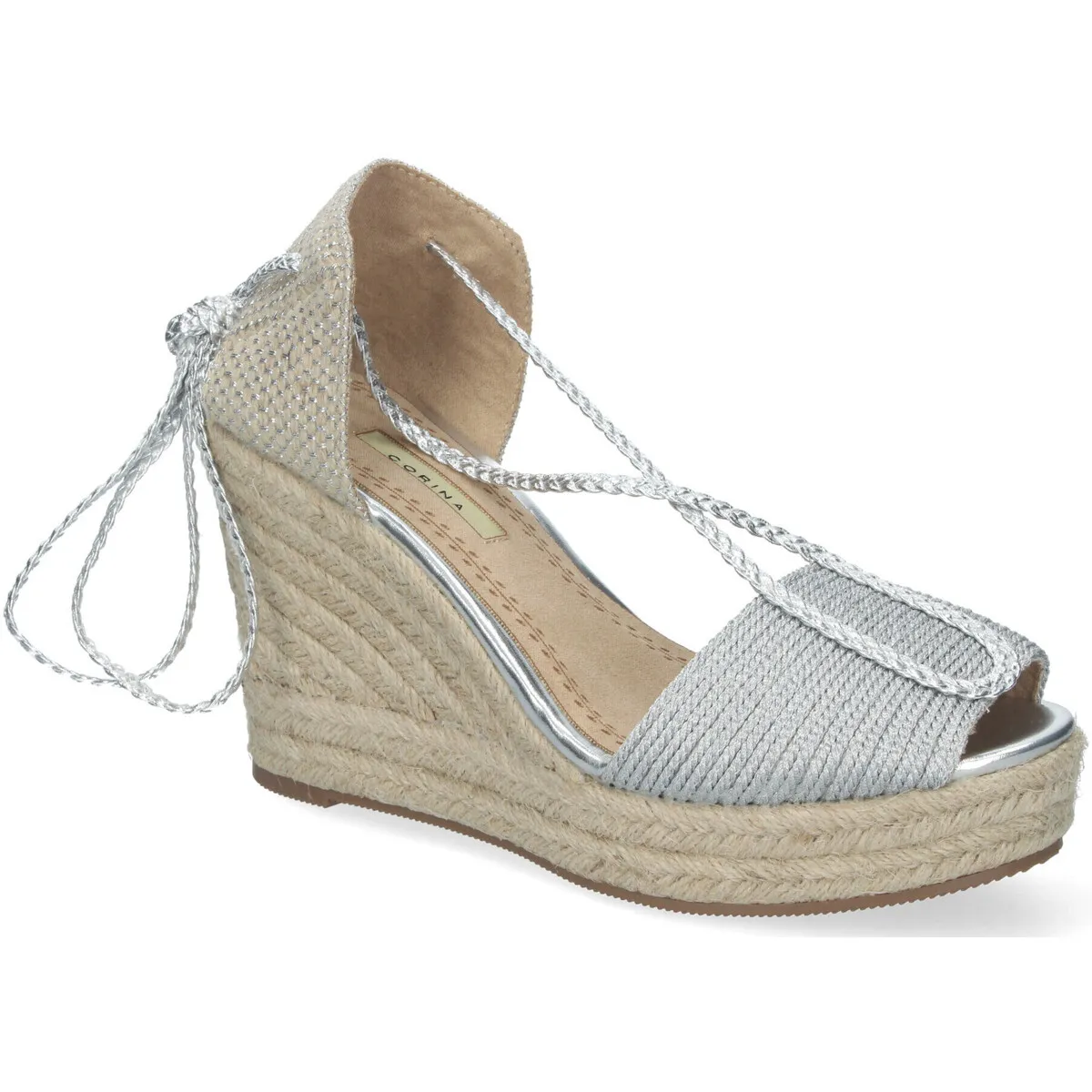 Sandalias de Cuña de Yute para Mujer