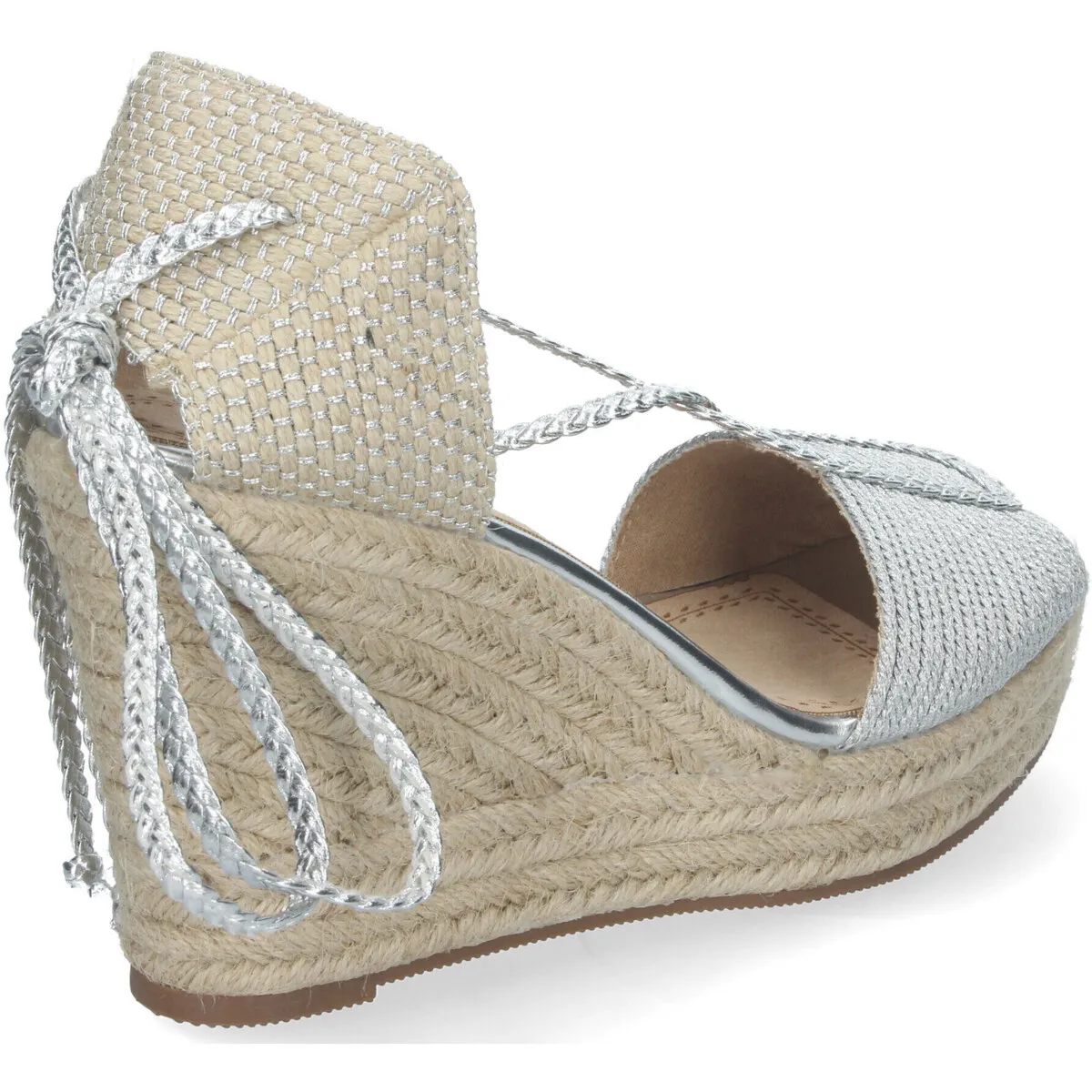 Sandalias de Cuña de Yute para Mujer