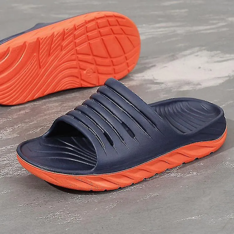 Sandalias de recuperación para hombre con cómodo soporte de arco de fascitis plantar