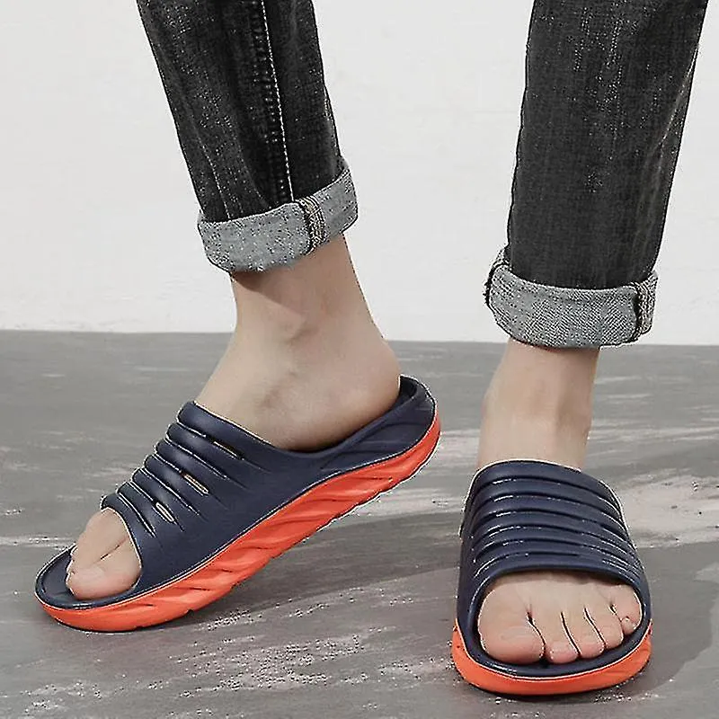 Sandalias de recuperación para hombre con cómodo soporte de arco de fascitis plantar