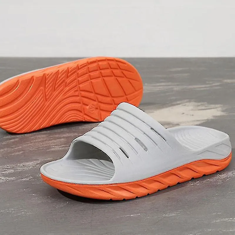 Sandalias de recuperación para hombre con cómodo soporte de arco de fascitis plantar