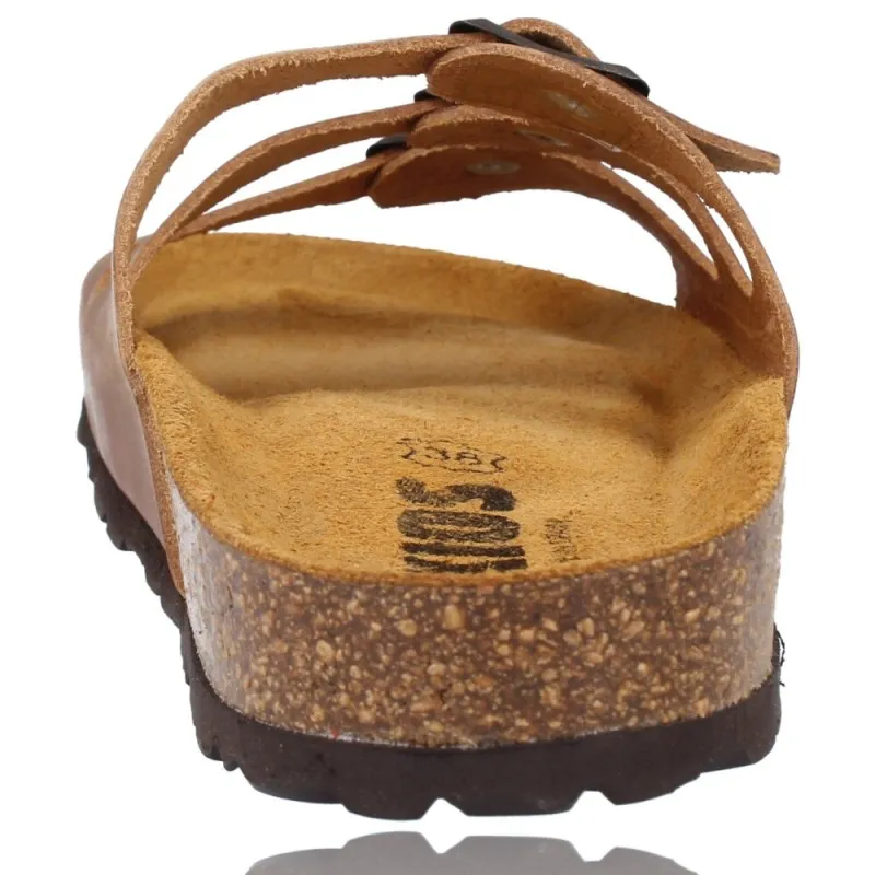 SANDALIAS PLANAS BIO HEBILLAS PARA MUJER DE OKIOS 265 NIDO008