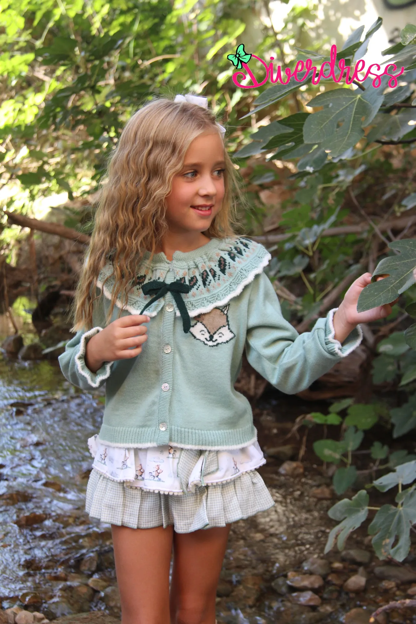 Set for girls cinnamon collection from Diverdress