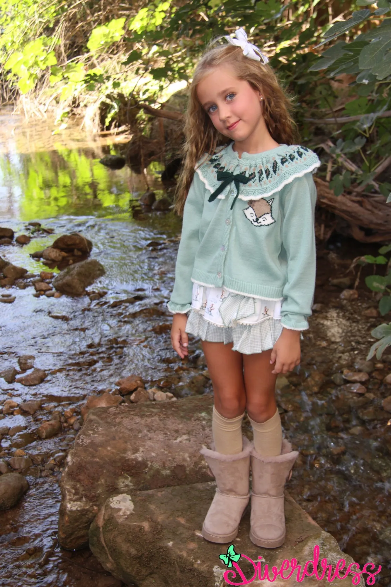 Set for girls cinnamon collection from Diverdress
