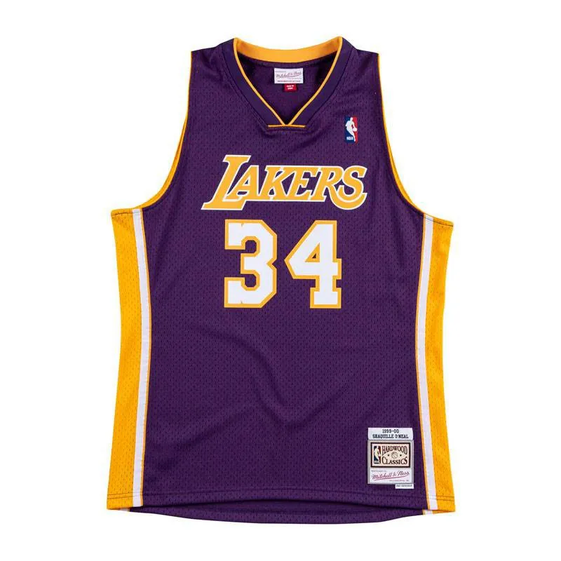 SHAQUILLE O'NEAL LOS ANGELES LAKERS HARDWOOD CLASSICS MORADA 9900