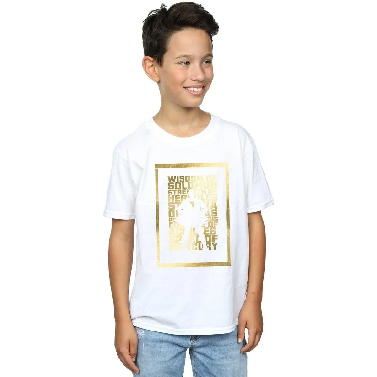 Shazam Gold Text