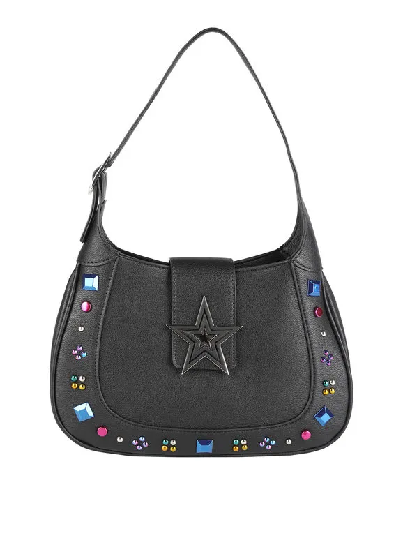 Shop Art Bolso de mujer con tachuelas de colores.