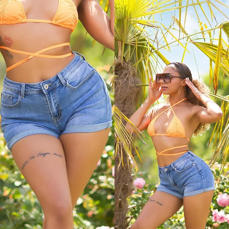 Short cintura alta efecto Push up