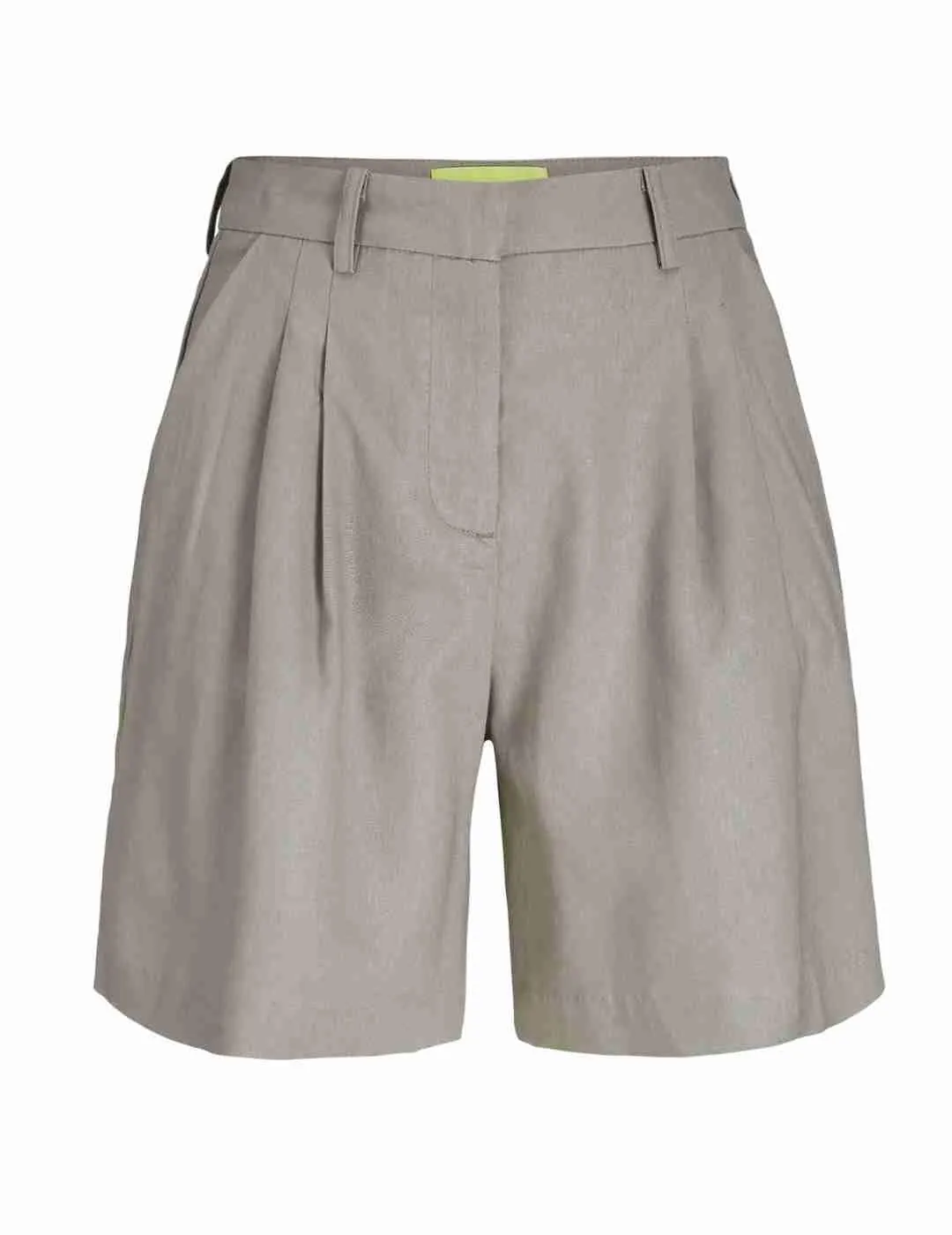 Short JJXX Cimberly beige de tela para mujer