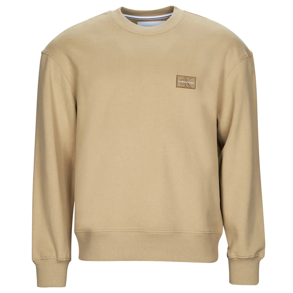 SHRUNKEN BADGE CREW NECK