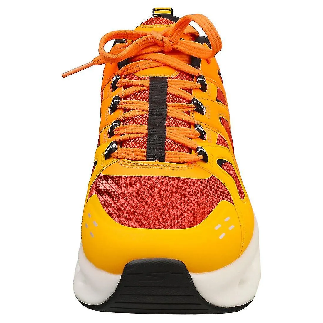 Skechers Snoop Dog Go Run Swirl Tech Zapatillas de moda para hombre en naranja