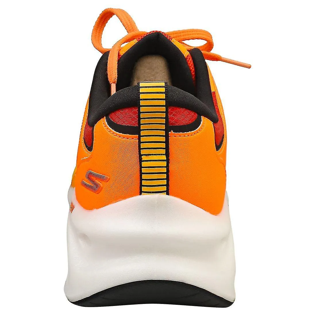 Skechers Snoop Dog Go Run Swirl Tech Zapatillas de moda para hombre en naranja