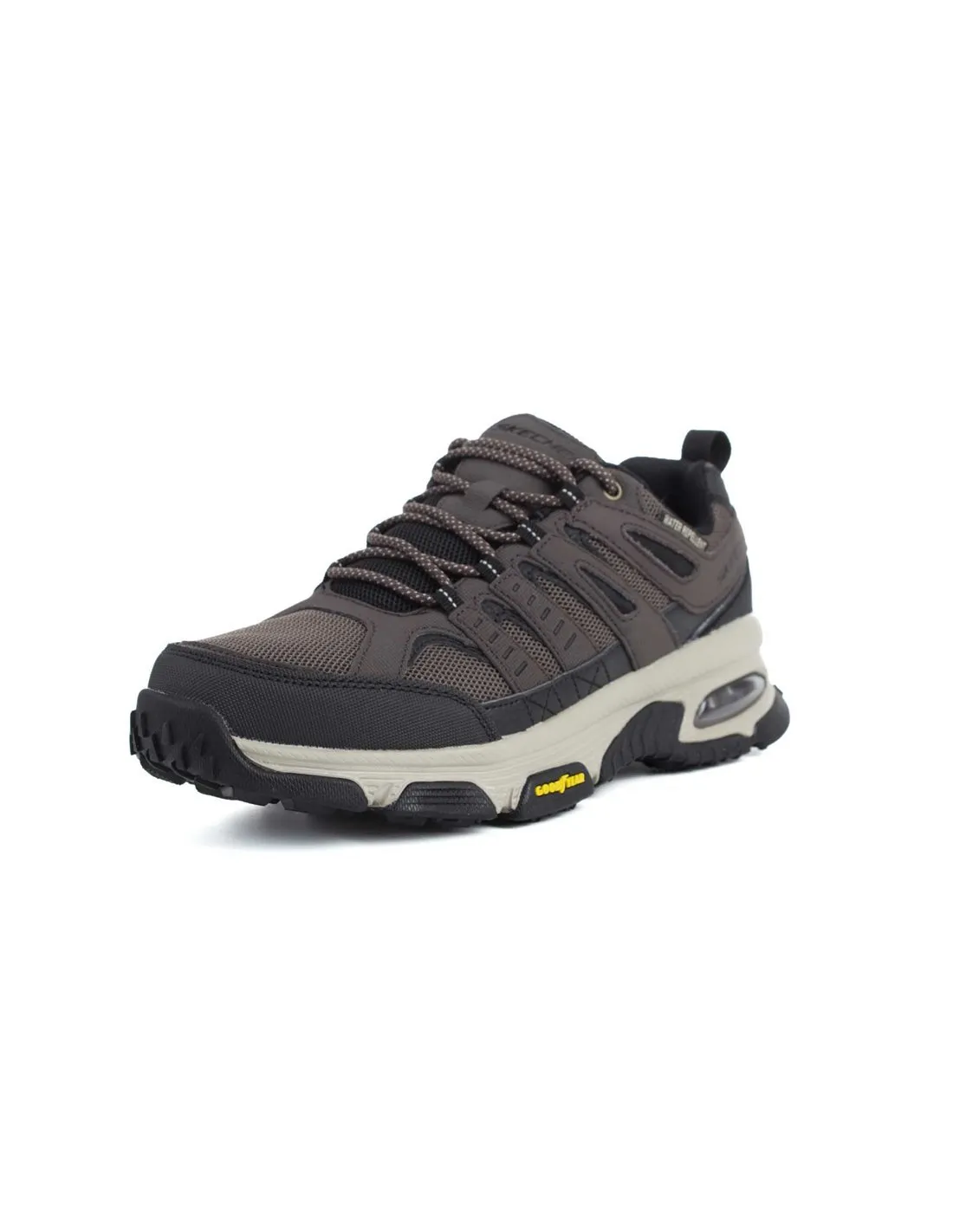 SKECHERS  ZAPATILLAS MARRóN Y NEGRO SKECH AIR ENVOY HOMBRE