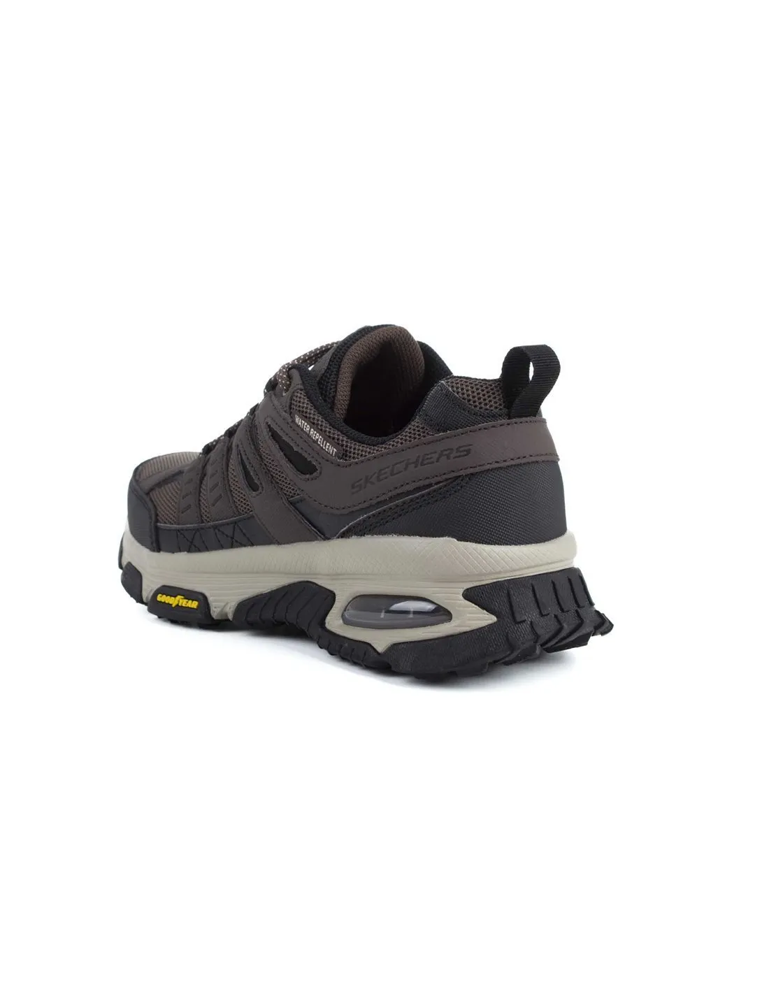 SKECHERS  ZAPATILLAS MARRóN Y NEGRO SKECH AIR ENVOY HOMBRE