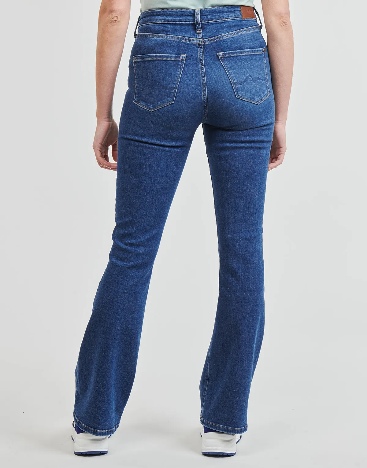 SKINNY FIT FLARE UHW