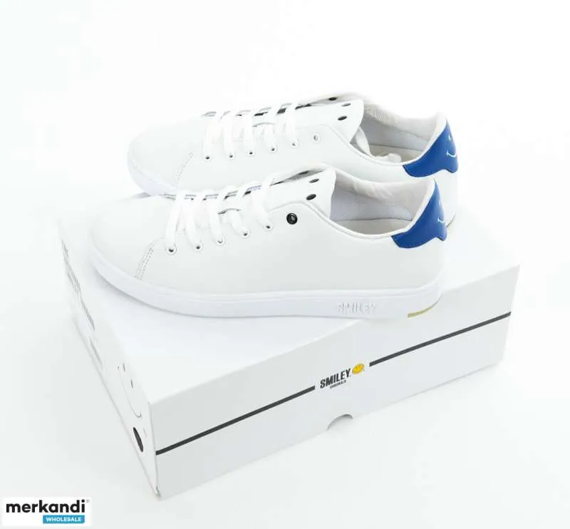 SMILEY  COLECCIóN DE ZAPATOS MIXTOS AL POR MAYOR PARA HOMBRE Y MUJER  12 PARES POR PAQUETE