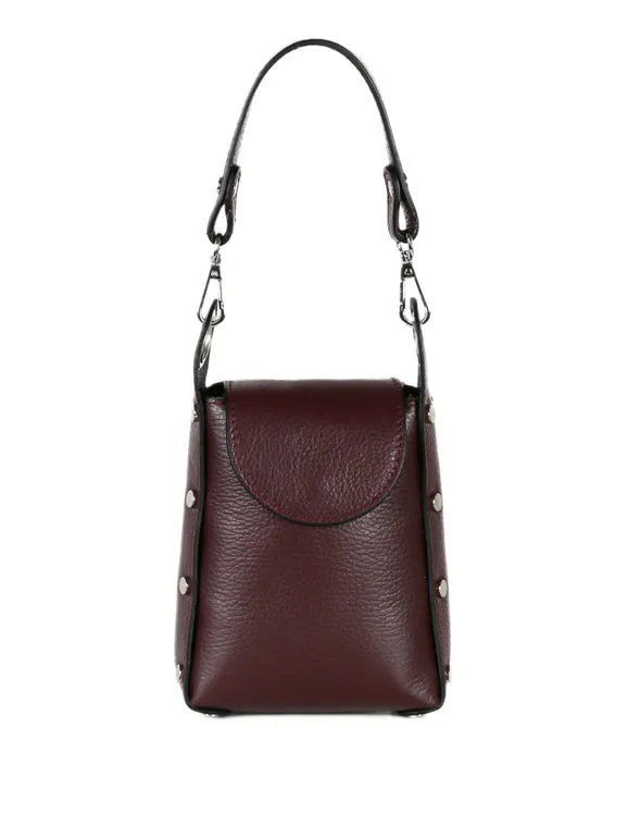 Solada Bolso bombonera mini en piel