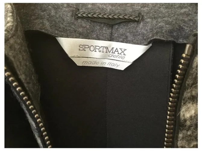 Sportmax Capa Gris antracita 