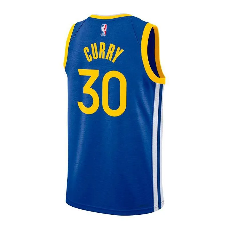 STEPHEN CURRY GOLDEN STATE WARRIORS ICON EDITION SWINGMAN JERSEY