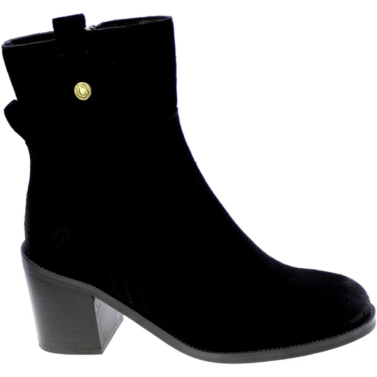 Stivaletto Tronchetto Donna Nero 16093701