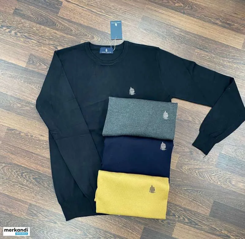 Stock de lotes de prendas de punto para yates Marina para hombres A / W