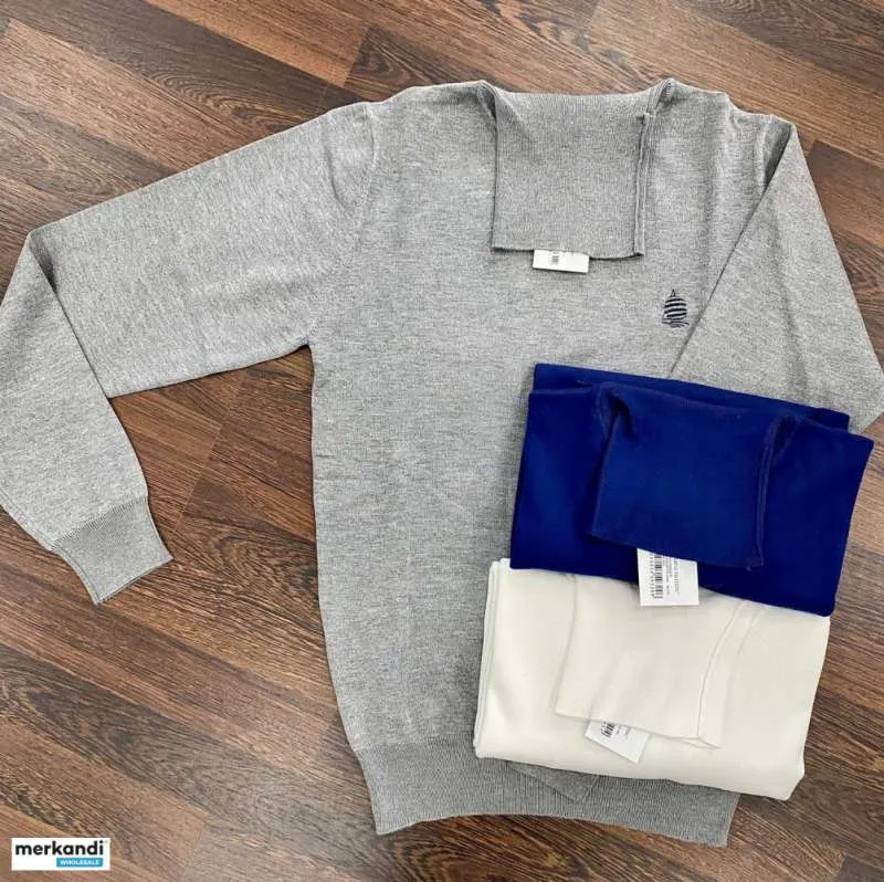 Stock de lotes de prendas de punto para yates Marina para hombres A / W