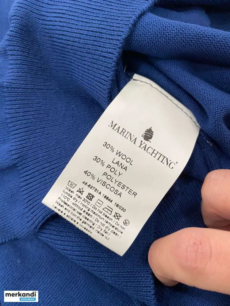 Stock de lotes de prendas de punto para yates Marina para hombres A / W