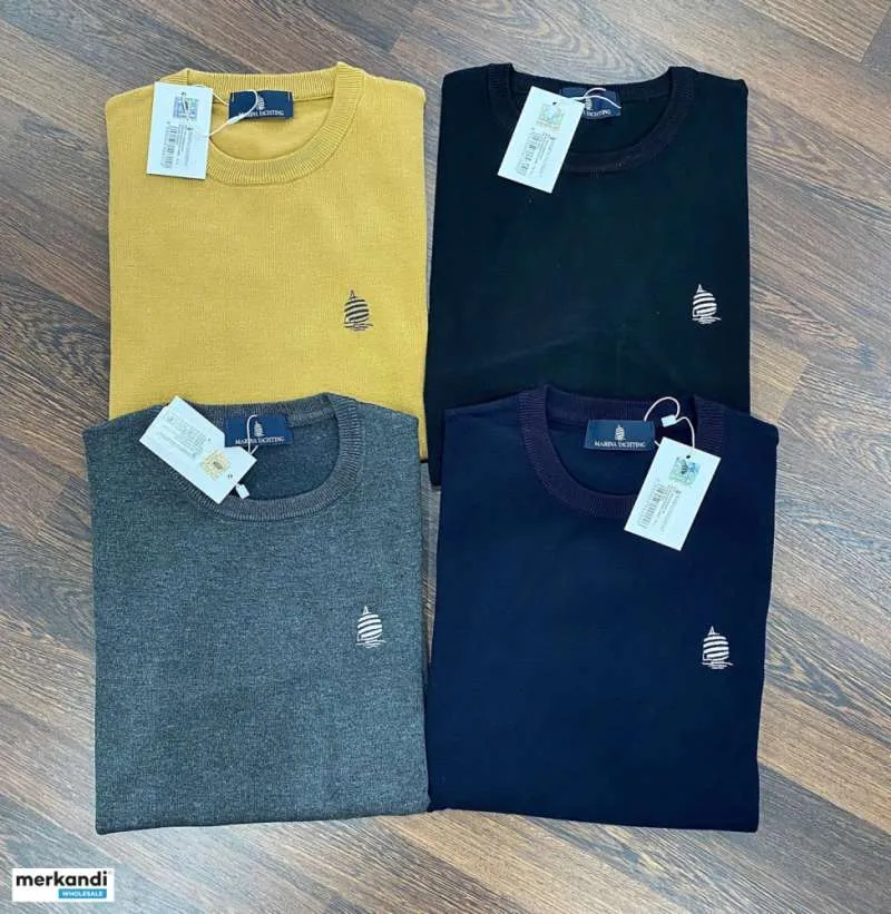 Stock de lotes de prendas de punto para yates Marina para hombres A / W