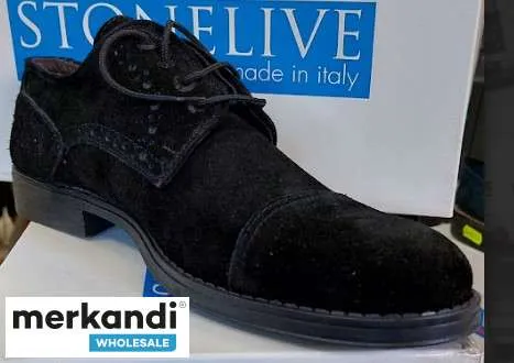 Stock de zapatos deportivos para hombre surtido de colores y modelos (CAT, FLY FLOT, PACKARD, STONE HAVEN, UGO TURATI)