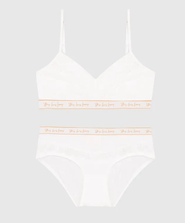 Story Loris Children's set of bralette and panties with lace