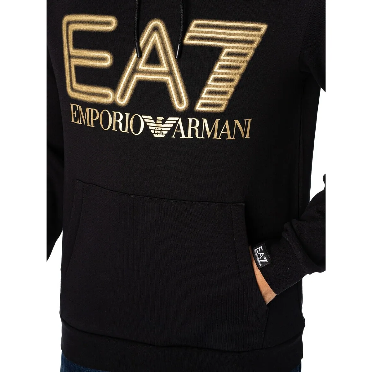 Sudadera Con Capucha Con Gráfico De Neón
