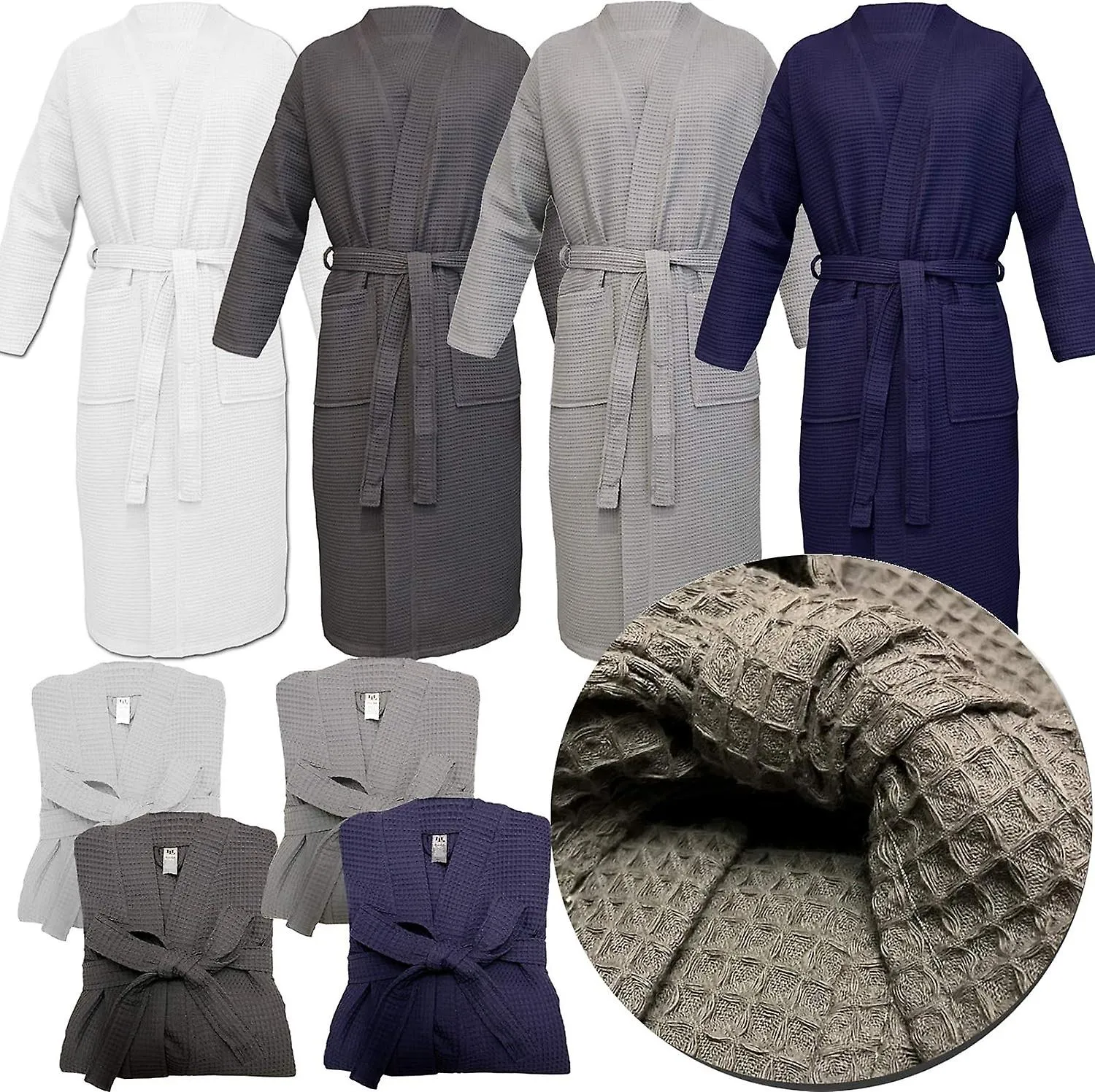 Supersoft Hooded Bathrobes Deep Pile Luxury For Women