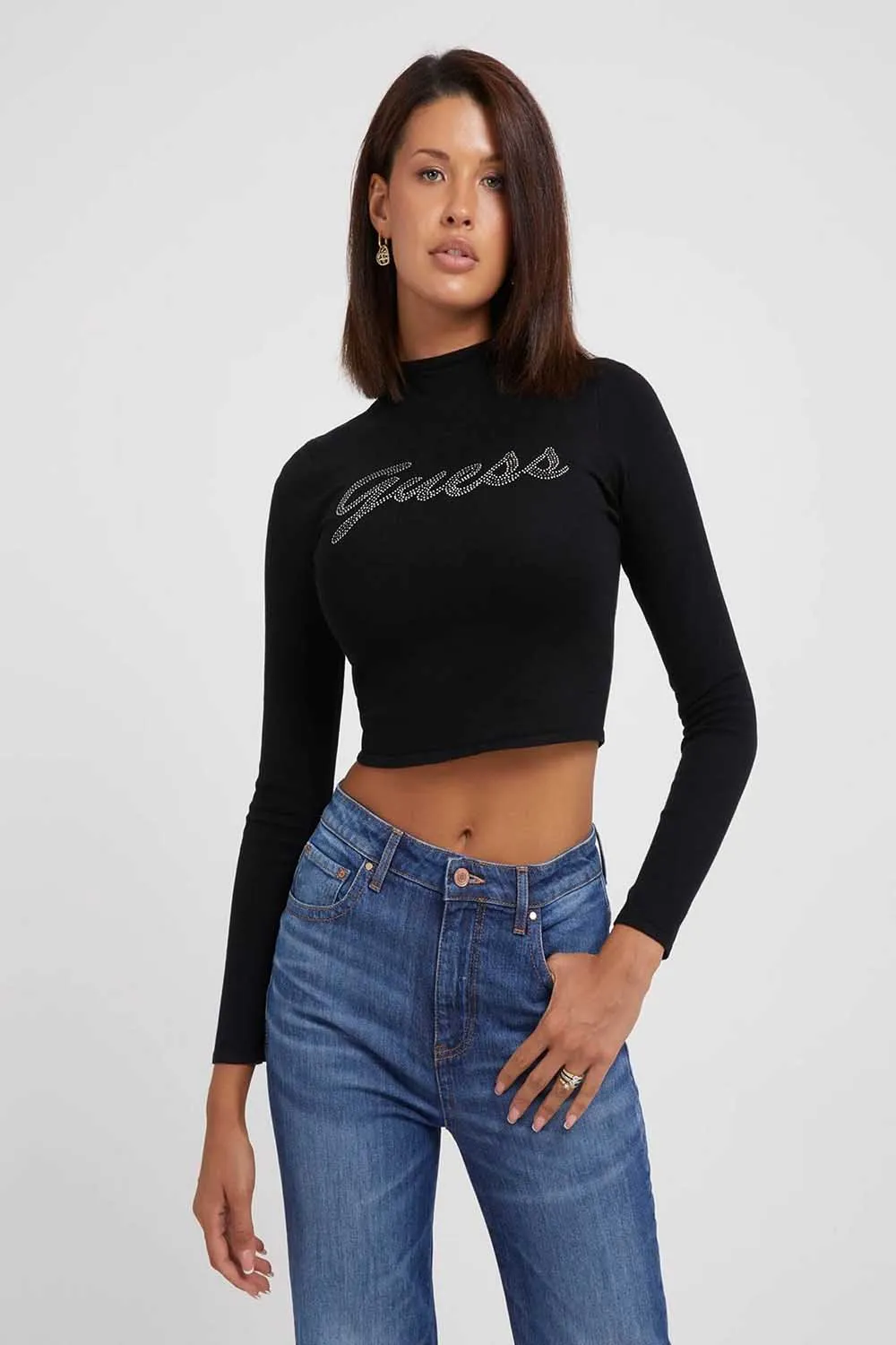Suéter para mujer de Guess Jeans – W3BR07Z2YK2