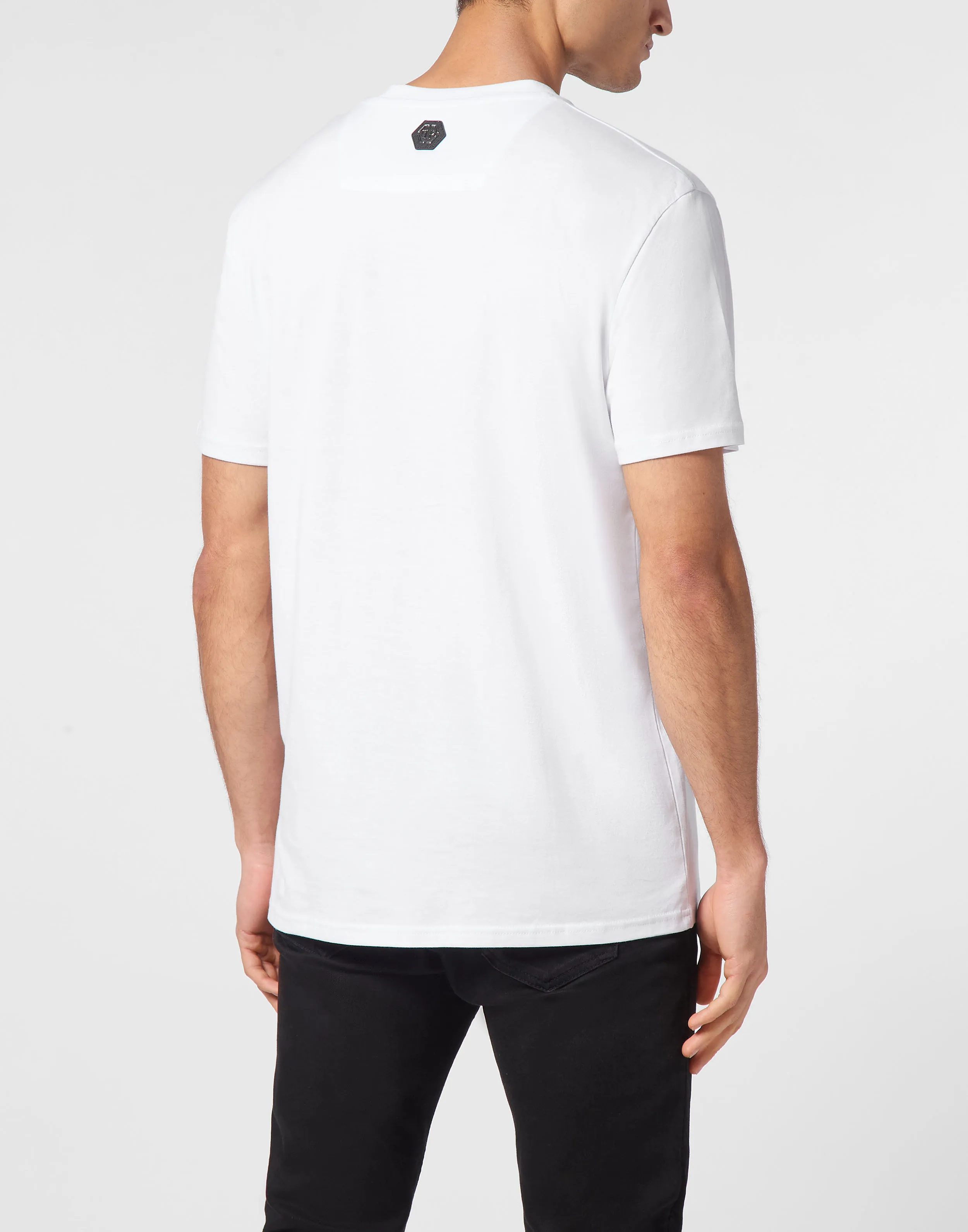 TSHIRT ROUND NECK SS CRYSTAL SKULL