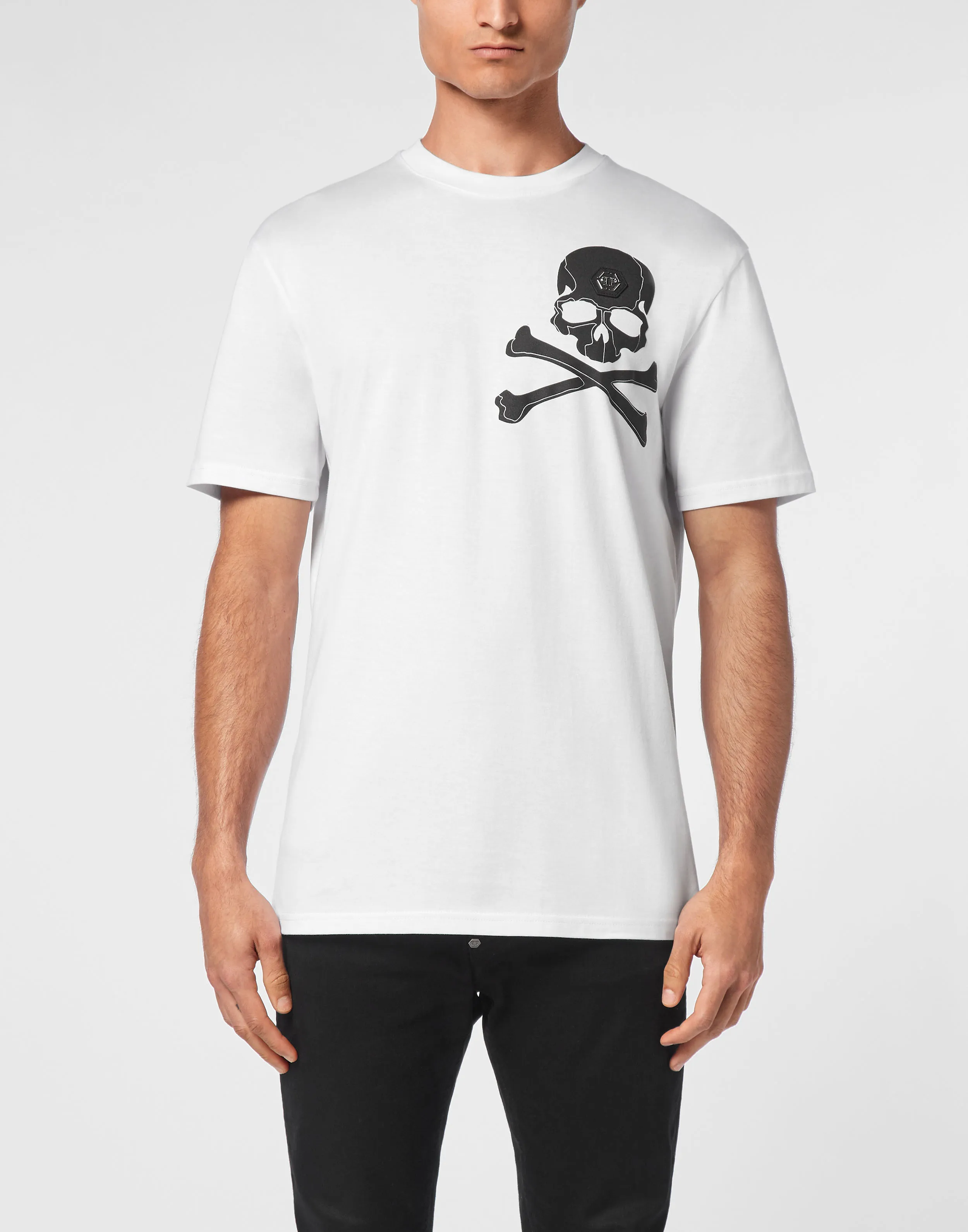 TSHIRT ROUND NECK SS SKULL&BONES