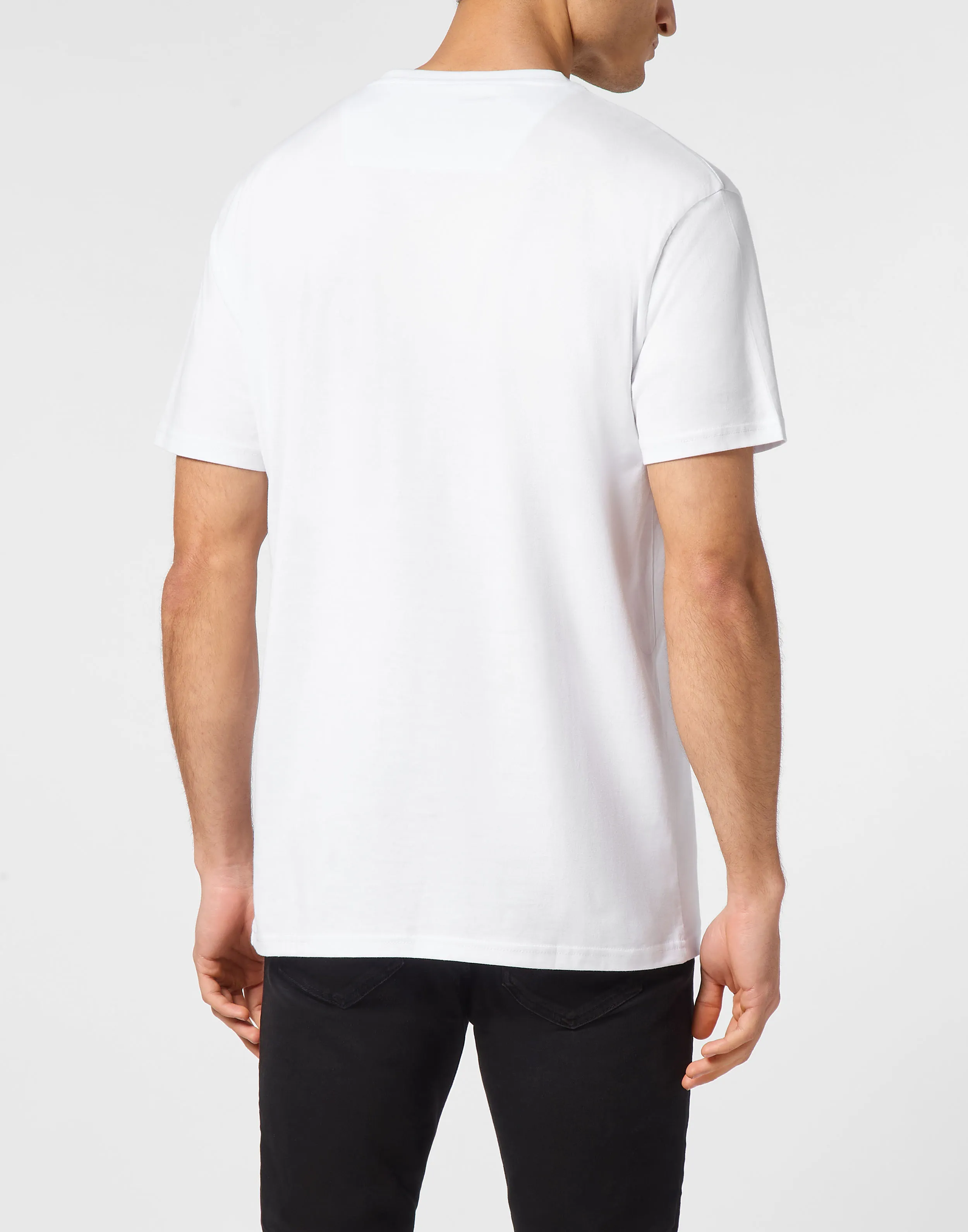 TSHIRT VNECK SS GOTHIC PLEIN