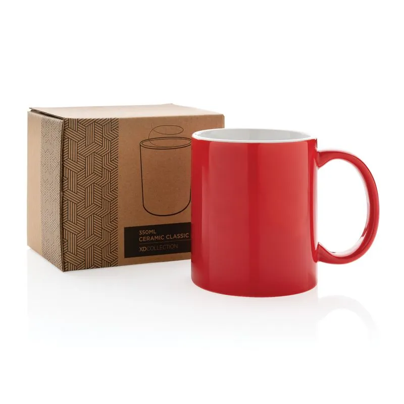Taza básica de cerámica