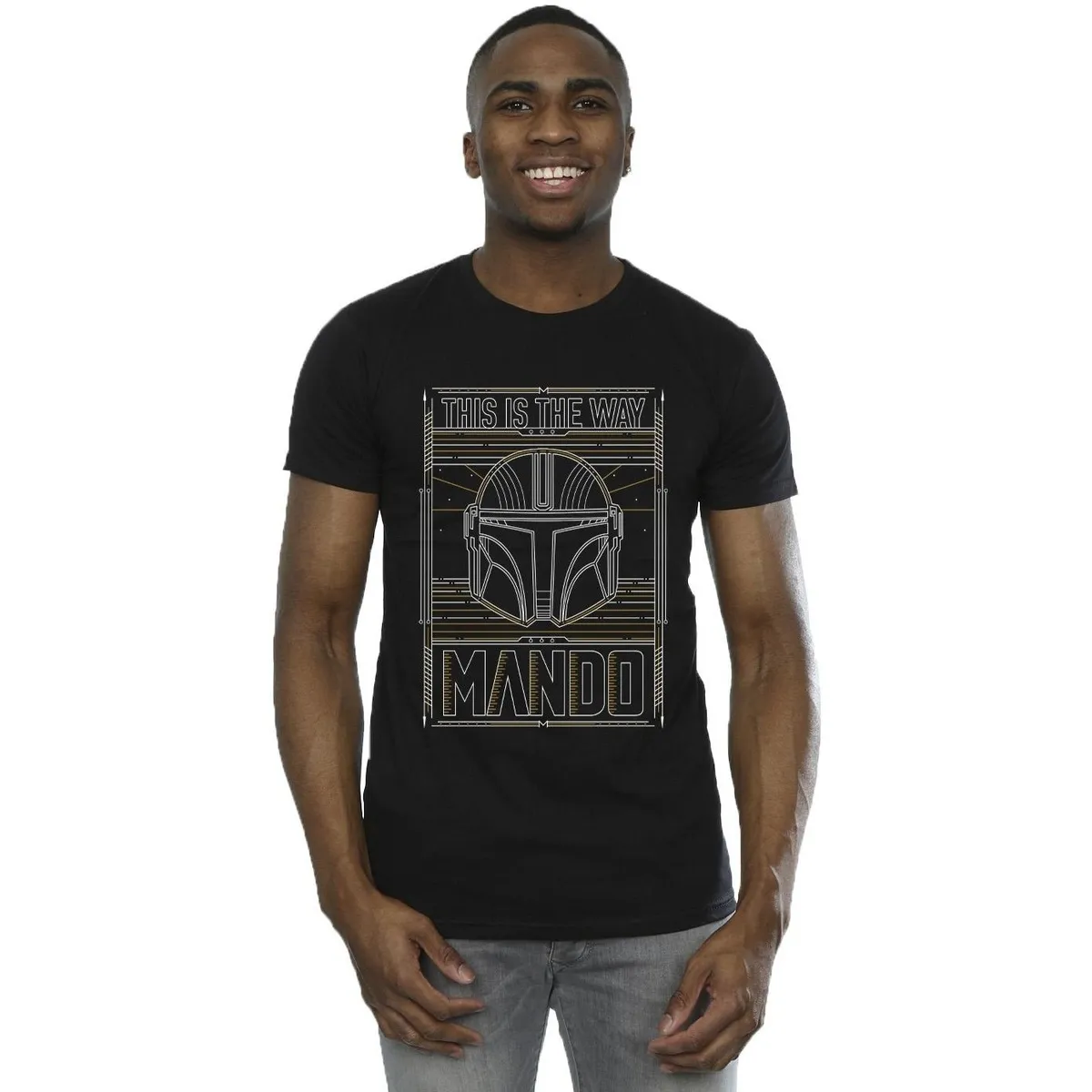 The Mandalorian The Way Outline Helm