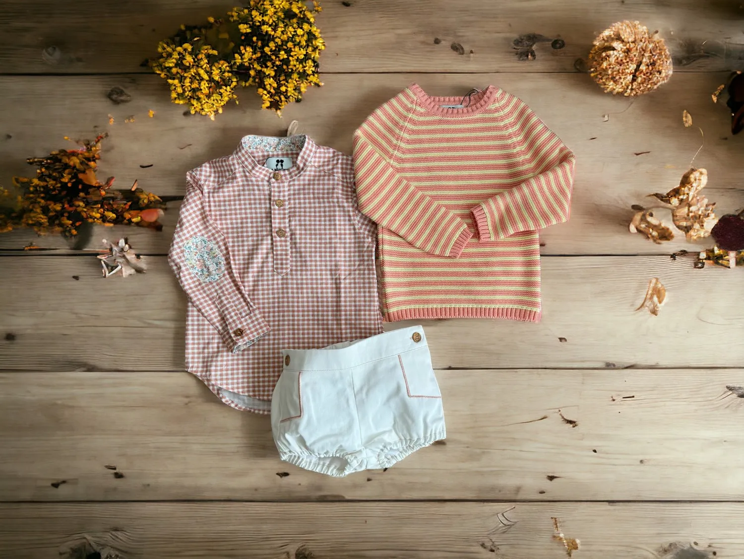 THREEPIECE SET FOR BOYS VERSALLES COLLECTION FROM LA MARTINICA