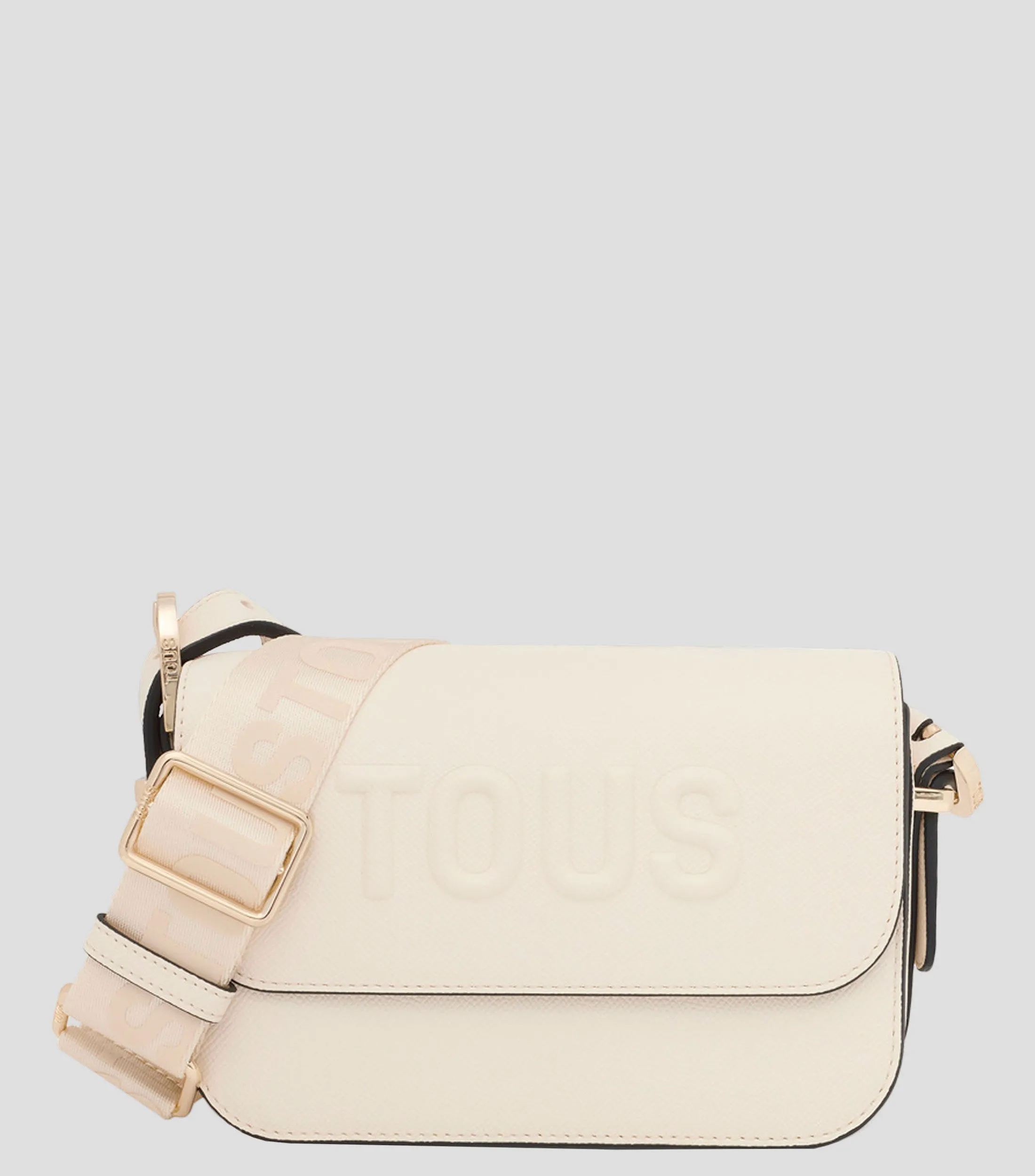Tous Bolso crossbody pequeño beige Brenda Mujer